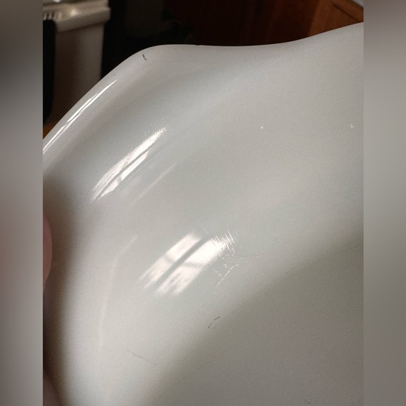 Milk Glass Green Daisy Dish💚🌼 - Picture 12 of 15